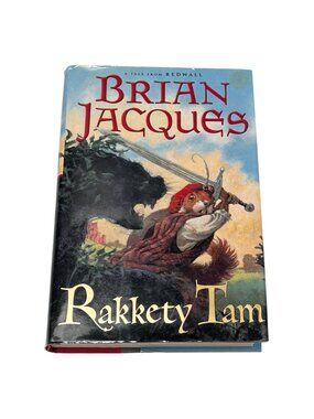 Redwall Rakkety Tam Brian Jacques Book HC DJ First Edition First Print 2004